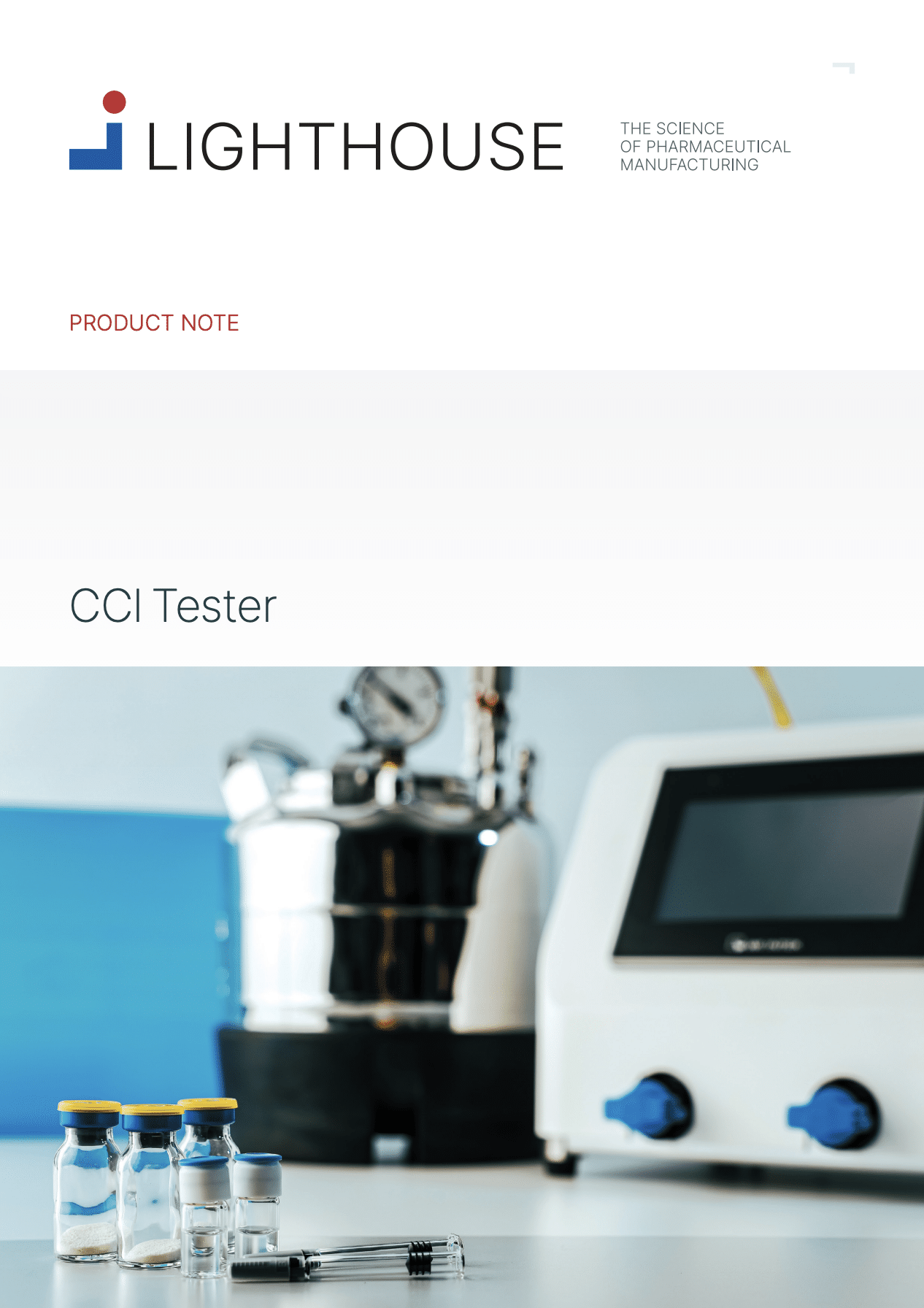 LIGHTHOUSE Container Closure Integrity (CCI) Tester